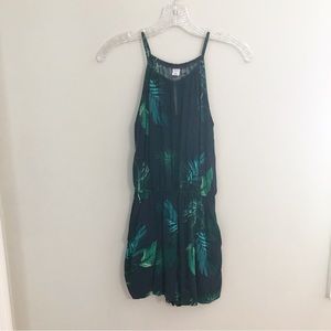 Old Navy Tropical Print Romper Size XS